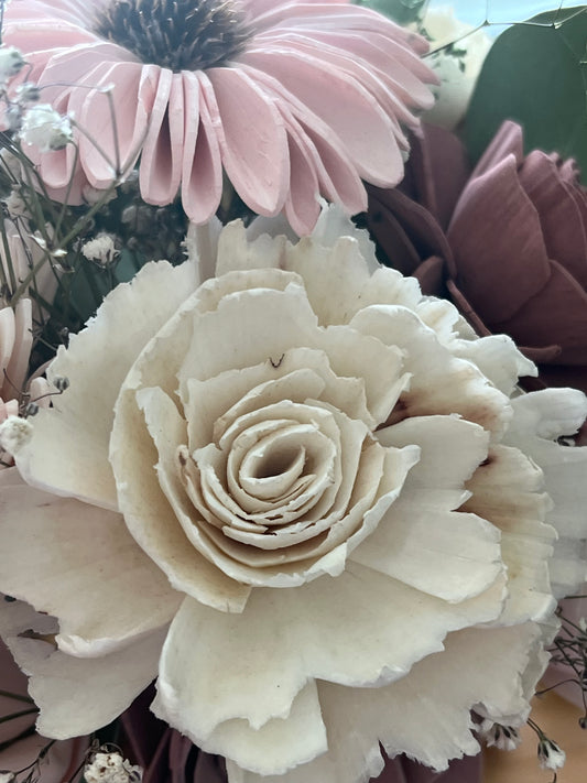 Raw Sola Wood Flower Assortment – Natural Collection (24 Count)