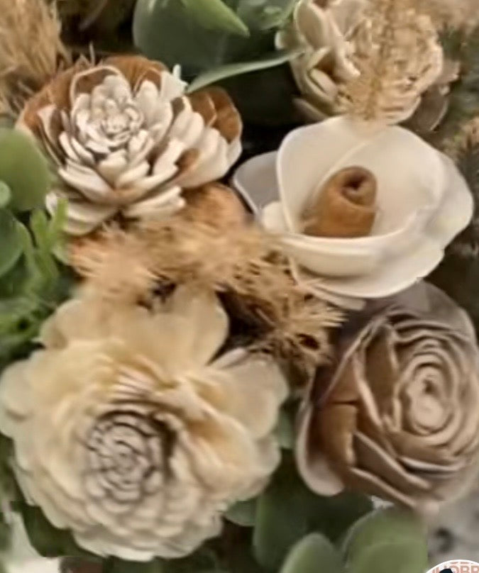 Raw Sola Wood Flower Assortment – Natural Collection (24 Count)