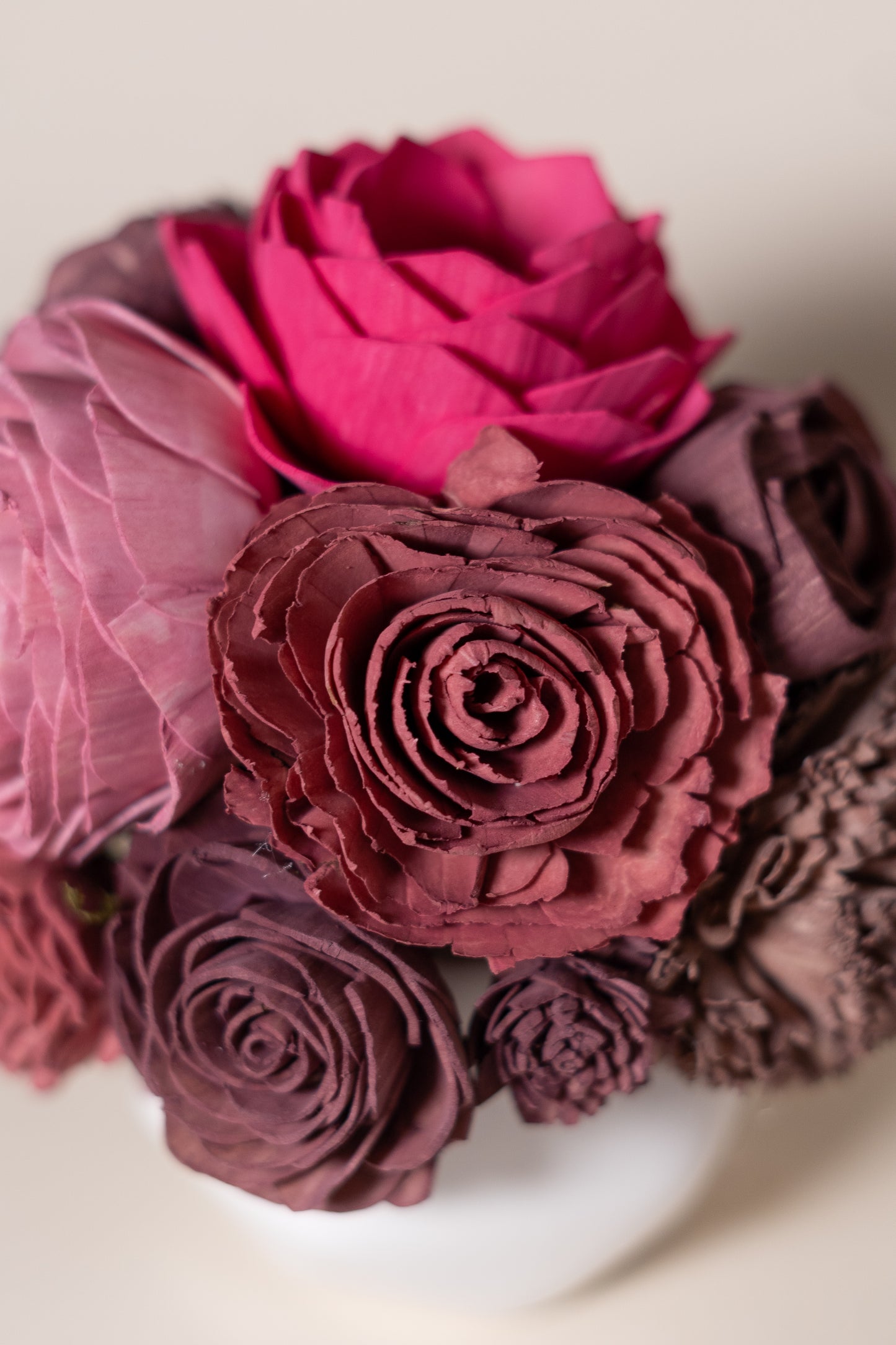 Mauve and Pink
